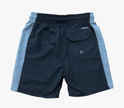 Short Elastico Cristal Graffiti - Azul e Preto - Infantil