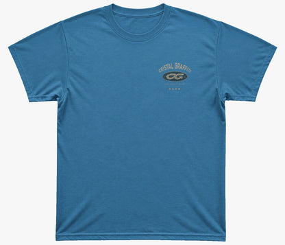 Camiseta Cristal Graffiti - Azul - CG82