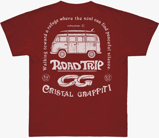 Camiseta Cristal Graffiti - Vermelho - Design - Pai