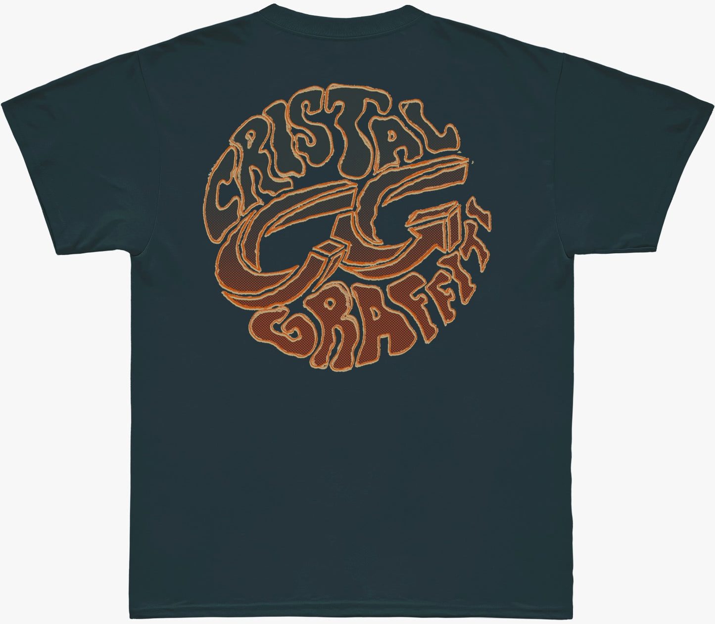 Camiseta Cristal Graffiti - Verde - Crystal Drift