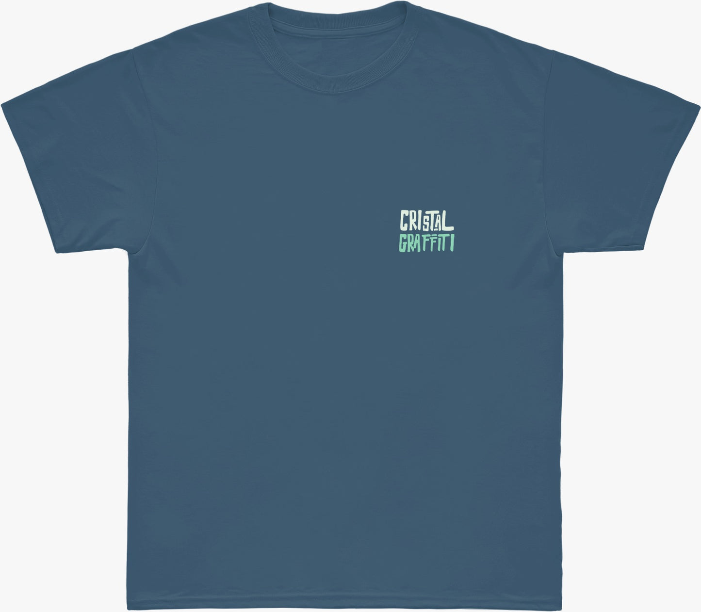 Camiseta Cristal Graffiti - Azul - Beach