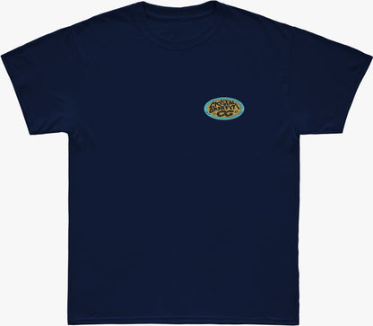Camiseta Cristal Graffiti - Azul Escuro - Cristal