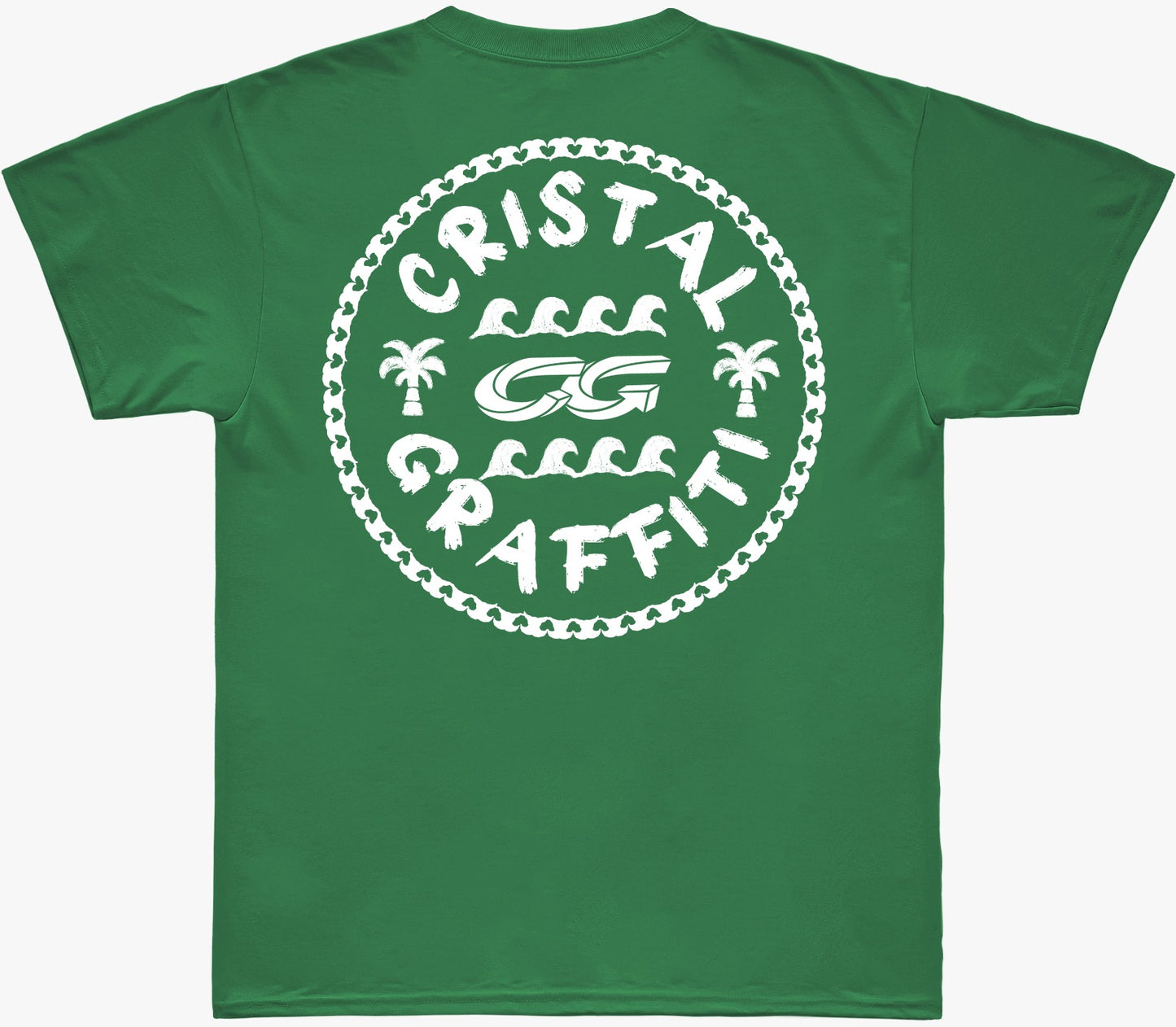 Camiseta Cristal Graffiti - Verde - Wave