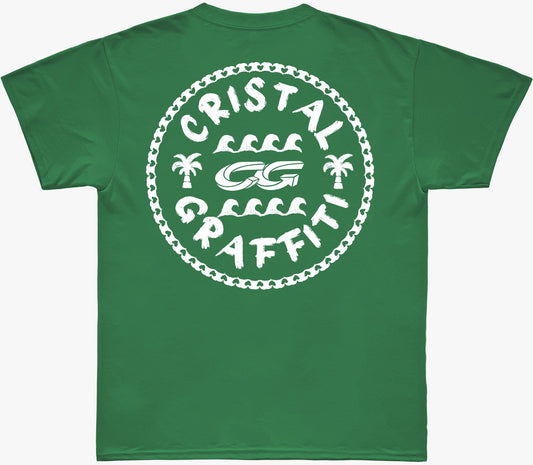 Camiseta Cristal Graffiti - Verde - Wave