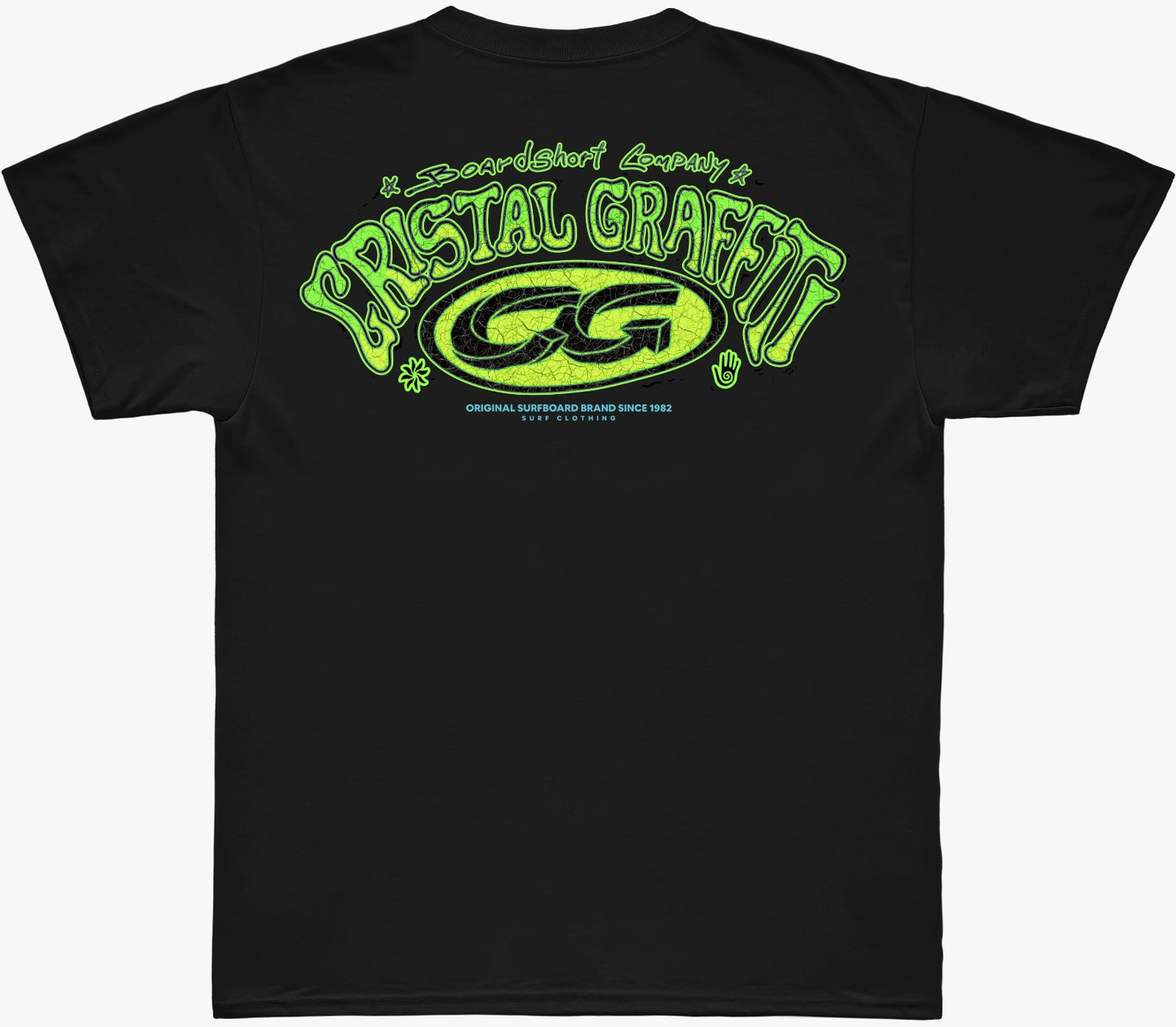 Camiseta Cristal Graffiti - Preto - since 1982