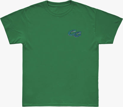 Camiseta Cristal Graffiti - Verde - Grafite de Aço