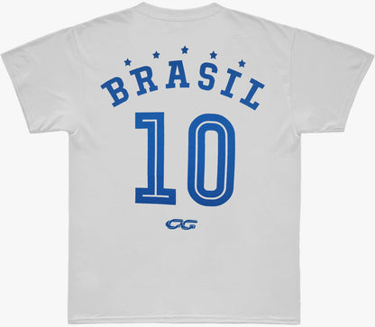 Camiseta Cristal Graffiti - Branca - Brazilian Classic 10