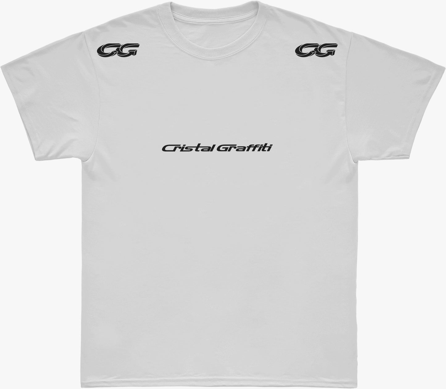 Camiseta Cristal Graffiti - Branca - Logo