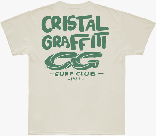 Camiseta Cristal Graffiti - Branco - Surf Club
