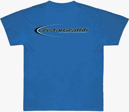 Camiseta Cristal Graffiti - Azul - Water