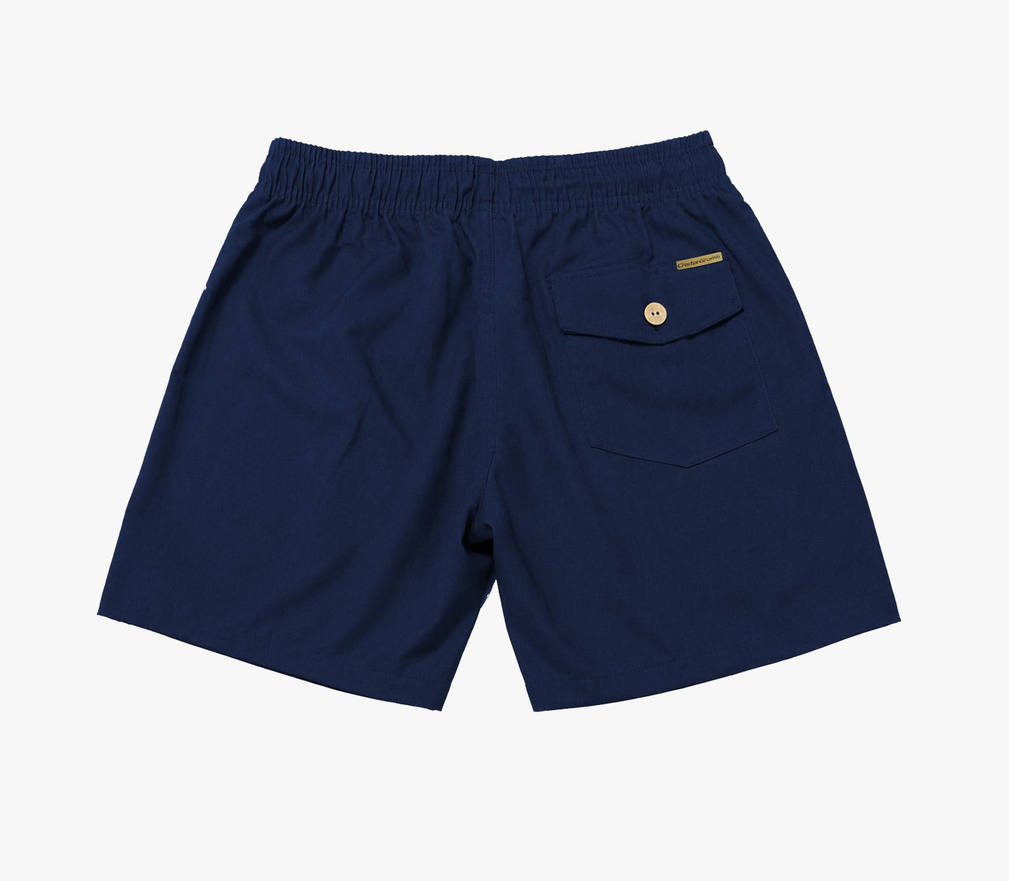 Short de Linho Cristal Graffiti - Azul Marinho