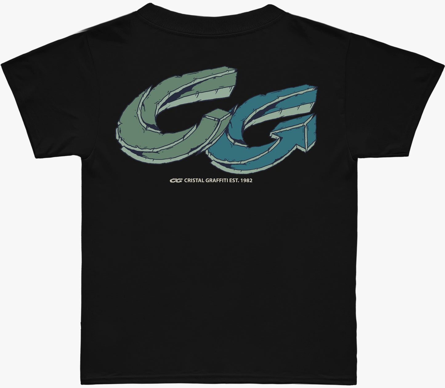 Camiseta Cristal Graffiti - Preta - CG Infantil