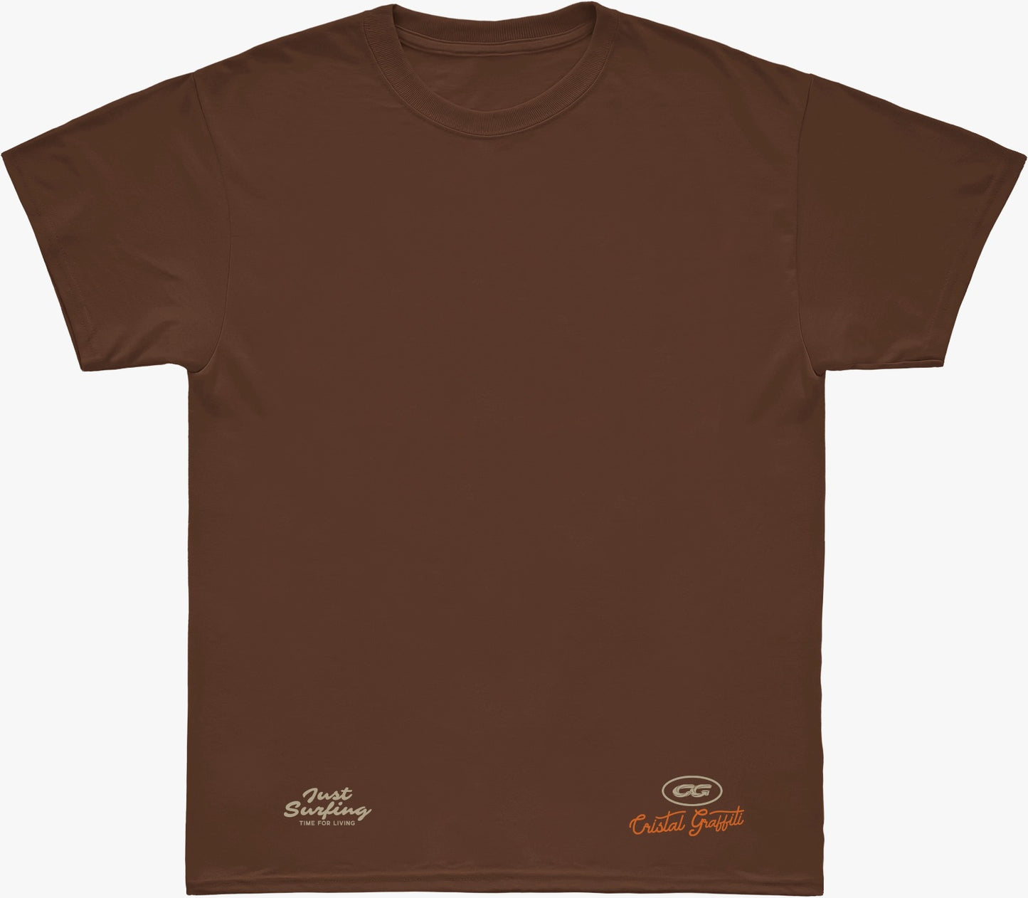 Camiseta Cristal Graffiti  - Marrom - Shop