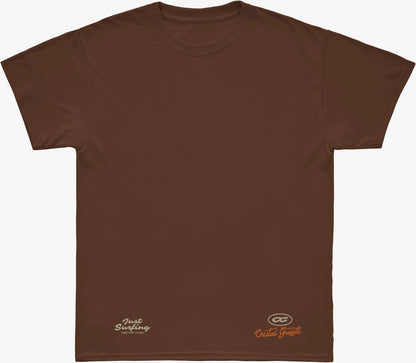 Camiseta Cristal Graffiti  - Marrom - Shop