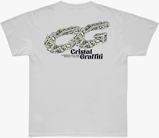 Camiseta Cristal Graffiti - Branca - Nature Concep