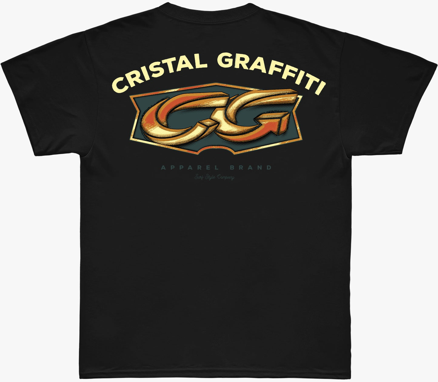 Camiseta Cristal Graffiti - Preto - Style