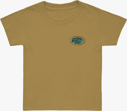 Camiseta Cristal Graffiti - Bege - Cristal Infantil