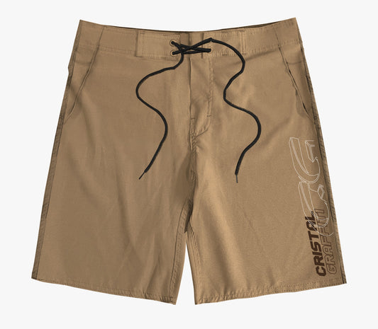 Walkshort Cristal Graffiti - Caqui - Flex