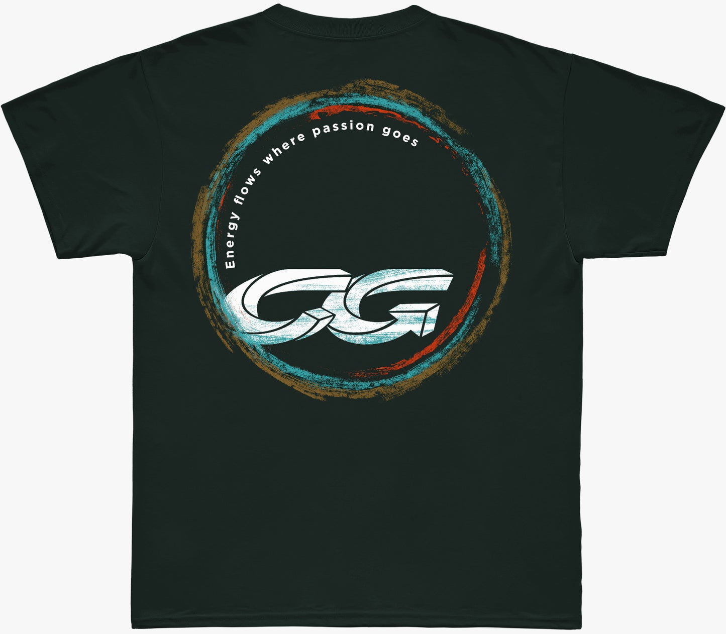Camiseta Cristal Graffiti - Verde - GG Energy Circle