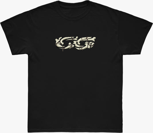 Camiseta Cristal Graffiti - Preto - Beach Bones CG