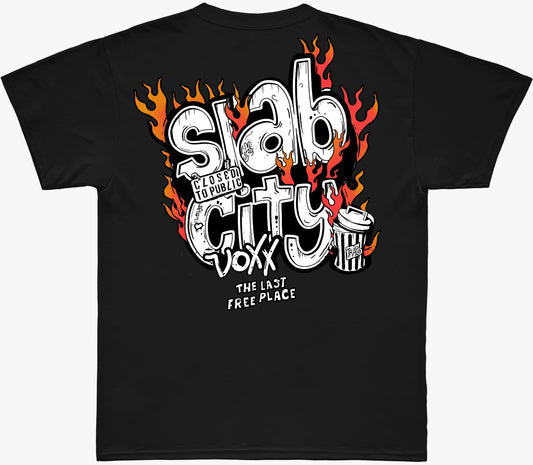 Camiseta VOXX - Preta - SLAB FIRE