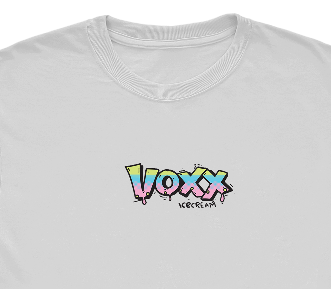 Camiseta Voxx - branca - Ice cream