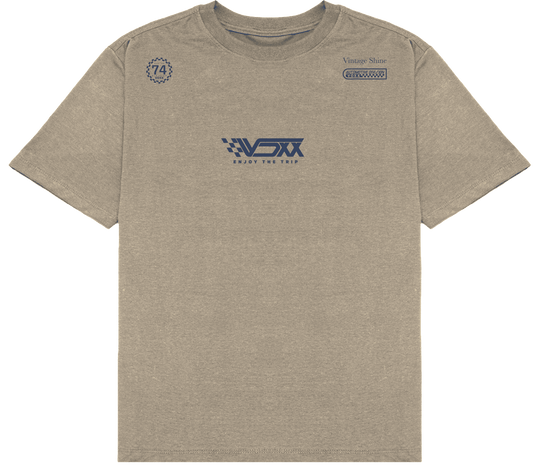 Camiseta oversized Voxx - Bege - National Beetle