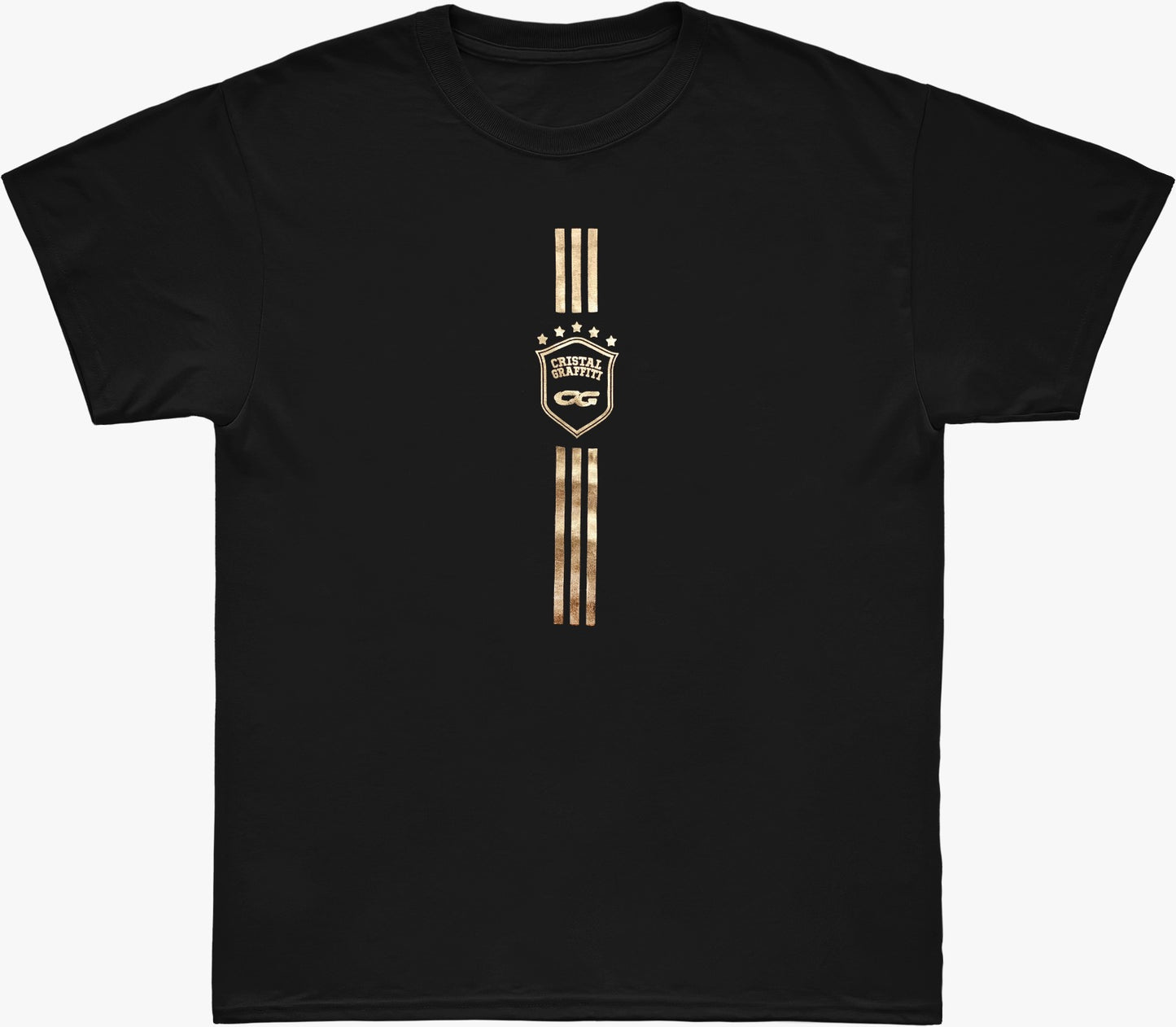 Camiseta Cristal Graffiti - Preto - Brazilian Classic 10