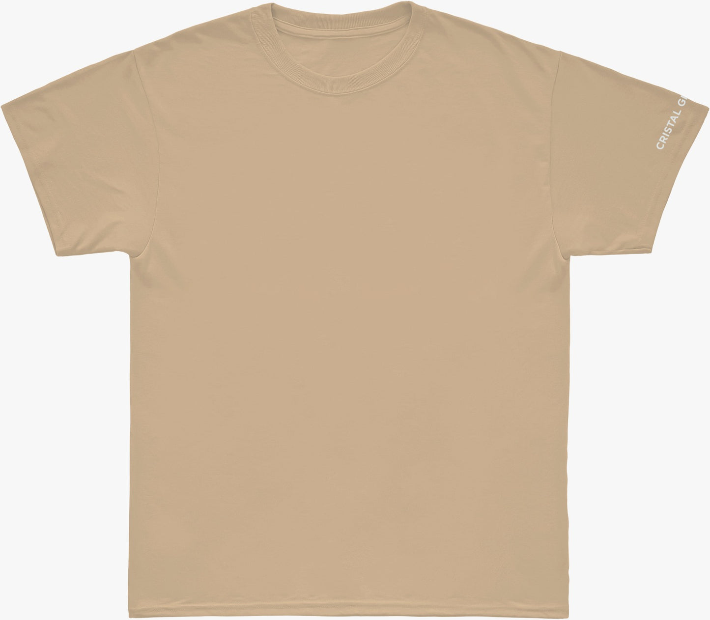 Camiseta Cristal Graffiti - Bege - Simples