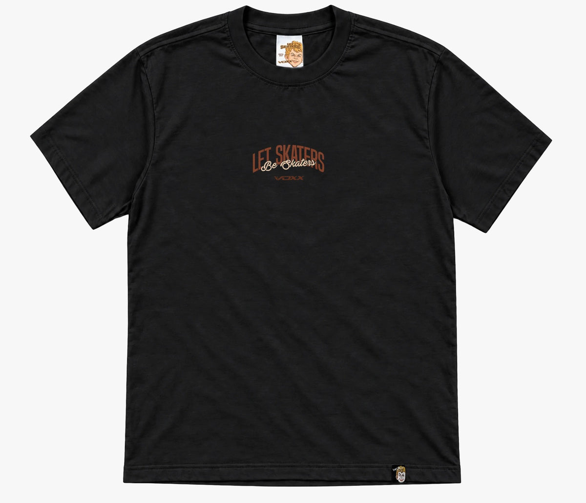 Camiseta Voxx - Preto - Let Skaters