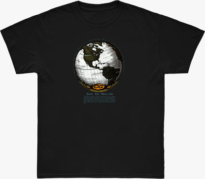 Camiseta Cristal Graffiti - Preto - Interactive Technology - Oversized